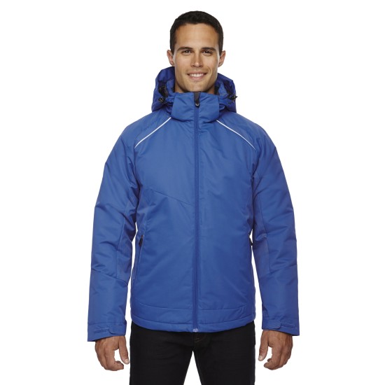 Men's Linear Insulated Jacket with Print