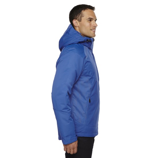 Men's Linear Insulated Jacket with Print