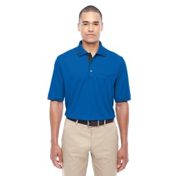 Men's Motive Performance Piqué Polo with Tipped Collar