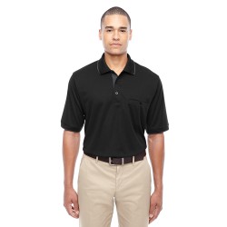 Men's Motive Performance Piqué Polo with Tipped Collar