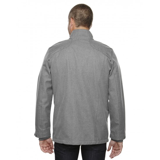 Men's Uptown Three-Layer Light Bonded City Textured Soft Shell Jacket