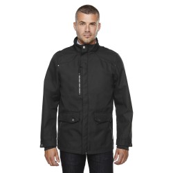 Men's Uptown Three-Layer Light Bonded City Textured Soft Shell Jacket