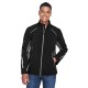 Men's Pursuit Three-Layer Light Bonded Hybrid Soft Shell Jacket with Laser Perforation