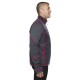 Men's Pulse Textured Bonded Fleece Jacket with Print