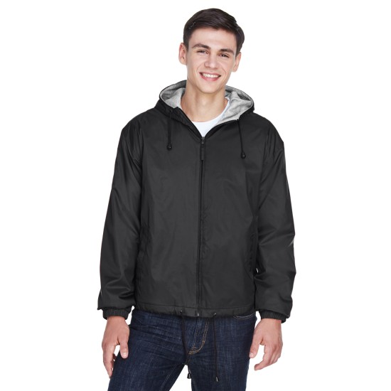 UltraClub - Adult Fleece-Lined Hooded Jacket