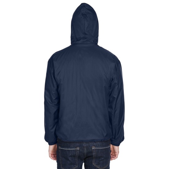 UltraClub - Adult Fleece-Lined Hooded Jacket