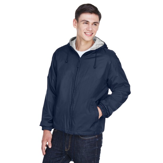UltraClub - Adult Fleece-Lined Hooded Jacket