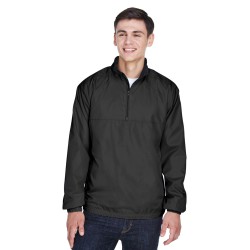 UltraClub - Adult Micro-Poly Quarter-Zip Wind Shirt