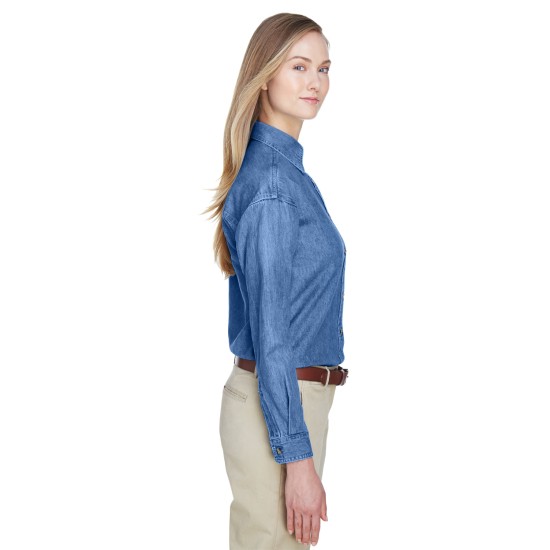 UltraClub - Ladies' Cypress Denim