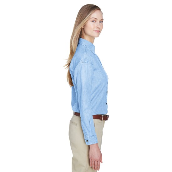 UltraClub - Ladies' Cypress Denim