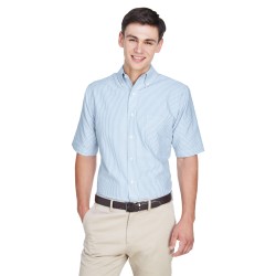 UltraClub - Men's Classic Wrinkle-Resistant Short-Sleeve Oxford