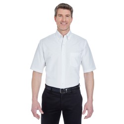 UltraClub - Men's Tall Classic Wrinkle-Resistant Short-Sleeve Oxford