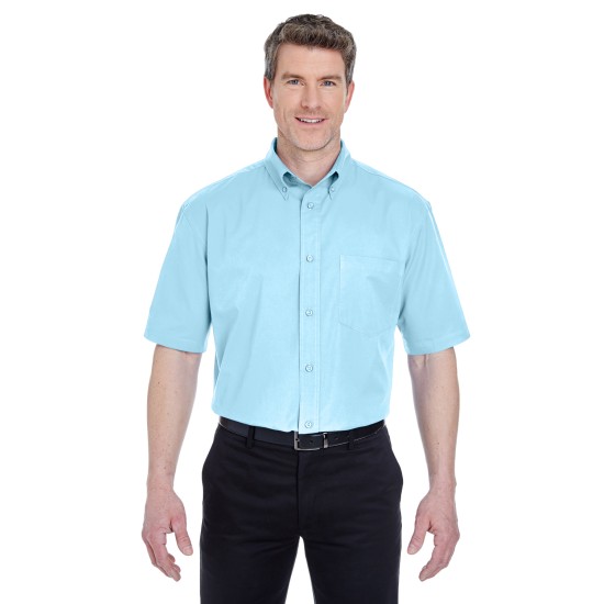 UltraClub - Adult Short-Sleeve Whisper Twill