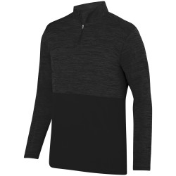 Augusta Sportswear - Adult Shadow Tonal Heather Quarter-Zip Pullover