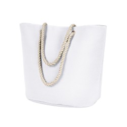 Polyester Canvas Rope Tote