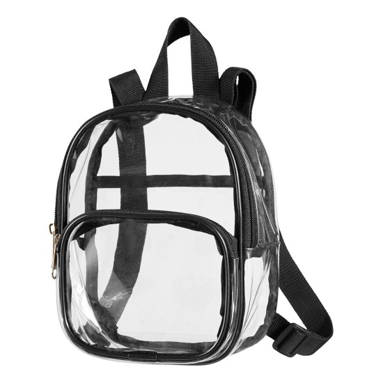 Unisex Clear PVC Mini Backpack