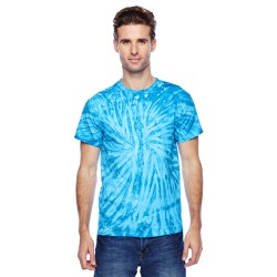 Adult 100% Cotton Twist Tie-Dyed T-Shirt