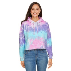 Ladies' Cropped Hooded Sweatshirt