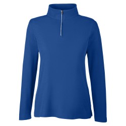 Ladies' Fusion ChromaSoft Pique Quarter-Zip