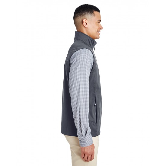 Men's Techno Lite Three-Layer Knit Tech-Shell Quarter-Zip Vest