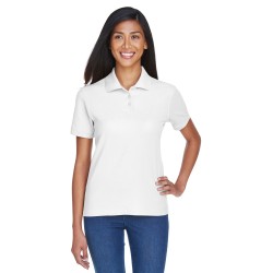 Ladies' Pima Piqué Short-Sleeve Polo