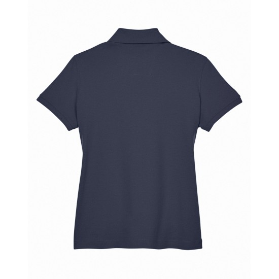 Ladies' Solid Perfect Pima Interlock Polo