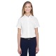 Ladies' Crown Woven Collection Solid Broadcloth Short-Sleeve Shirt