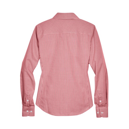 Ladies' Crown Woven Collection Gingham Check