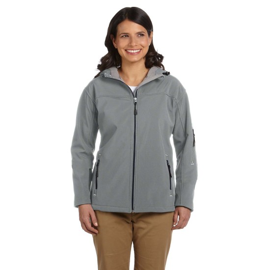 Ladies' Soft Shell Hooded Jacket