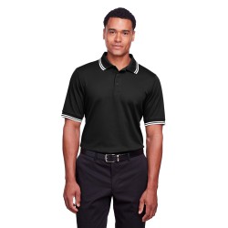 Men's CrownLux Performance Plaited Tipped Polo