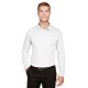 CrownLux Performance Men's Plaited Long Sleeve Polo