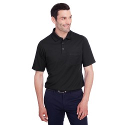 Men's CrownLux Performance Plaited Polo with Pocket