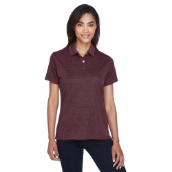 Ladies' Pima-Tech Jet Piqué Heather Polo