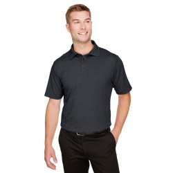 CrownLux Performance Men's Address Melange Polo