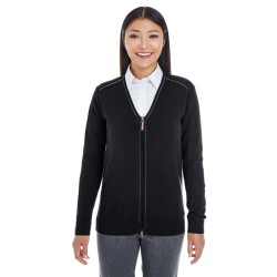 Ladies' Manchester Fully-Fashioned Full-Zip Cardigan Sweater