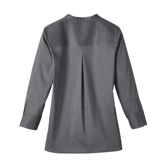 Ladies' Crown Collection Stretch Broadcloth 3/4 Sleeve Blouse