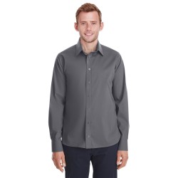 Men's Crown Collection Stretch Broadcloth Untucked Shirt