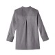 Ladies' Crown Collection Stretch Pinpoint Chambray 3/4 Sleeve Blouse