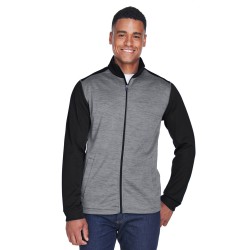 Men's Newbury Colorblock Mélange Fleece Full-Zip