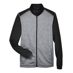 Men's Newbury Colorblock Mélange Fleece Full-Zip