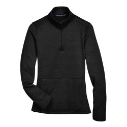 Ladies' Newbury Mélange Fleece Quarter-Zip