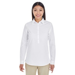 Ladies' Perfect Fit Half-Placket Tunic Top