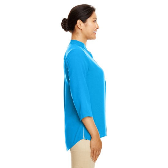 Ladies' Perfect Fit 3/4-Sleeve Crepe Tunic