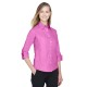 Ladies' Perfect Fit 3/4-Sleeve Stretch Poplin Blouse