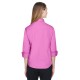 Ladies' Perfect Fit 3/4-Sleeve Stretch Poplin Blouse