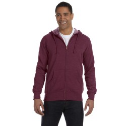 econscious - Men's 7 oz. Organic/Recycled Heathered Full-Zip Hood