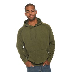 Unisex Vintage Raglan Hooded Sweatshirt