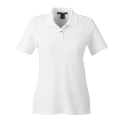 Ladies' 6 oz. Ringspun Cotton Piqué Short-Sleeve Polo