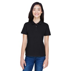 Ladies' 6 oz. Ringspun Cotton Piqué Short-Sleeve Polo