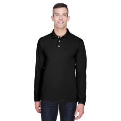 Men's 5.6 oz. Easy Blend Long-Sleeve Polo